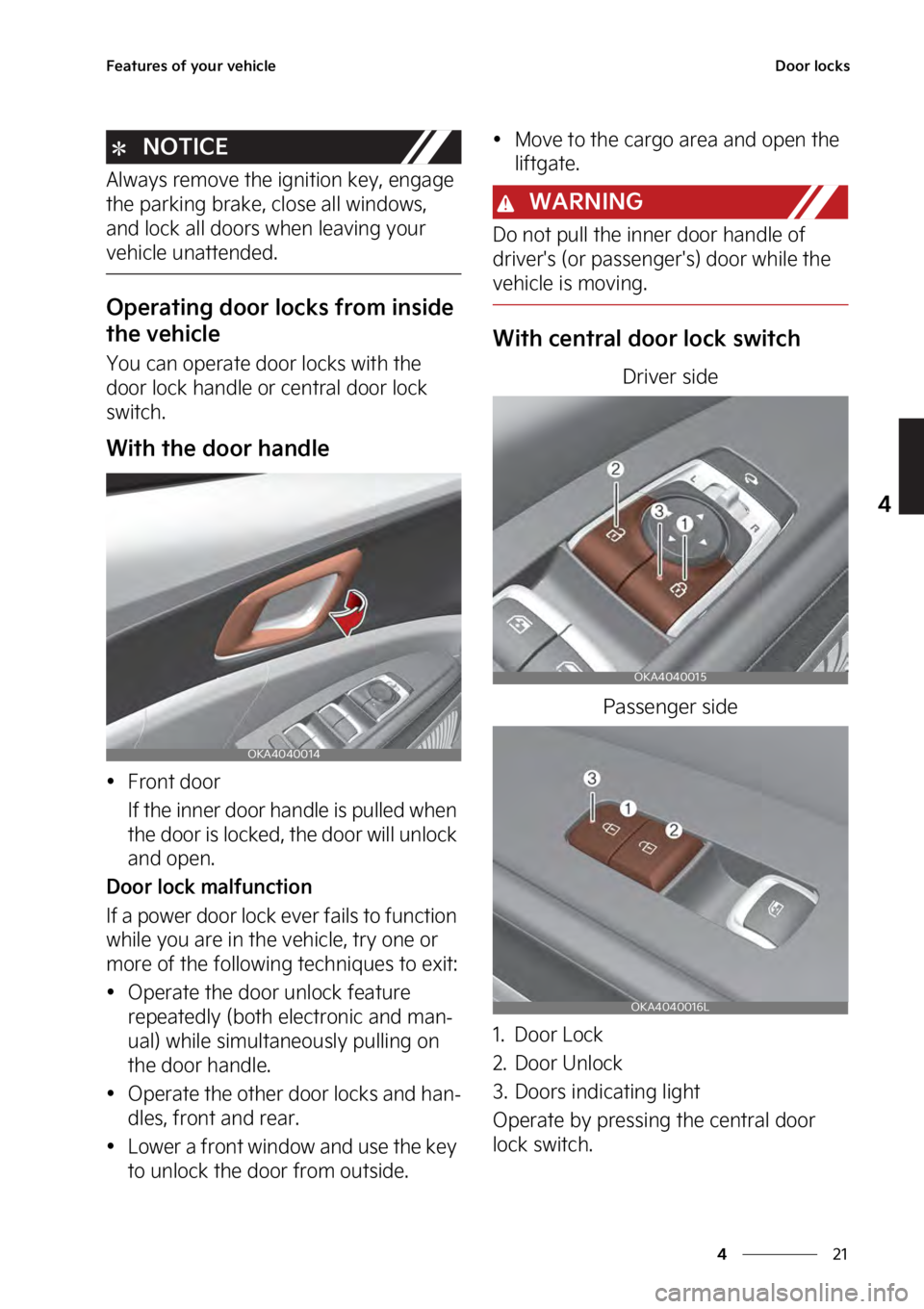KIA SEDONA 2023  Owners Manual ��
�
�
��F�B�U�V�S�F�T��P�G��Z�P�V�S��W�F�I�J�D�M�F�%�P�P�S��M�P�D�L�T
�/�0�5�*�$�&
�"�M�X�B�Z�T��S�F�N�P�W�F��U�I�F��J�H�O�J�U�J�P�O��L�F�Z�
��F�O�H�B�H�F�
�U�I�F��Q�B�S�L�J�O�H��C�S