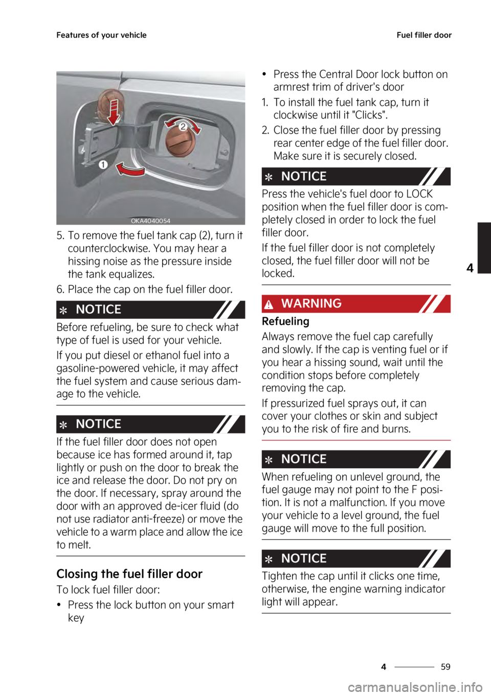 KIA SEDONA 2023  Owners Manual ��
�
�
��F�B�U�V�S�F�T��P�G��Z�P�V�S��W�F�I�J�D�M�F��V�F�M��G�J�M�M�F�S��E�P�P�S
�� �5�P��S�F�N�P�W�F��U�I�F��G�V�F�M��U�B�O�L��D�B�Q��	��
�
��U�V�S�O��J�U��D�P�V�O�U�F�S�D�M�P�