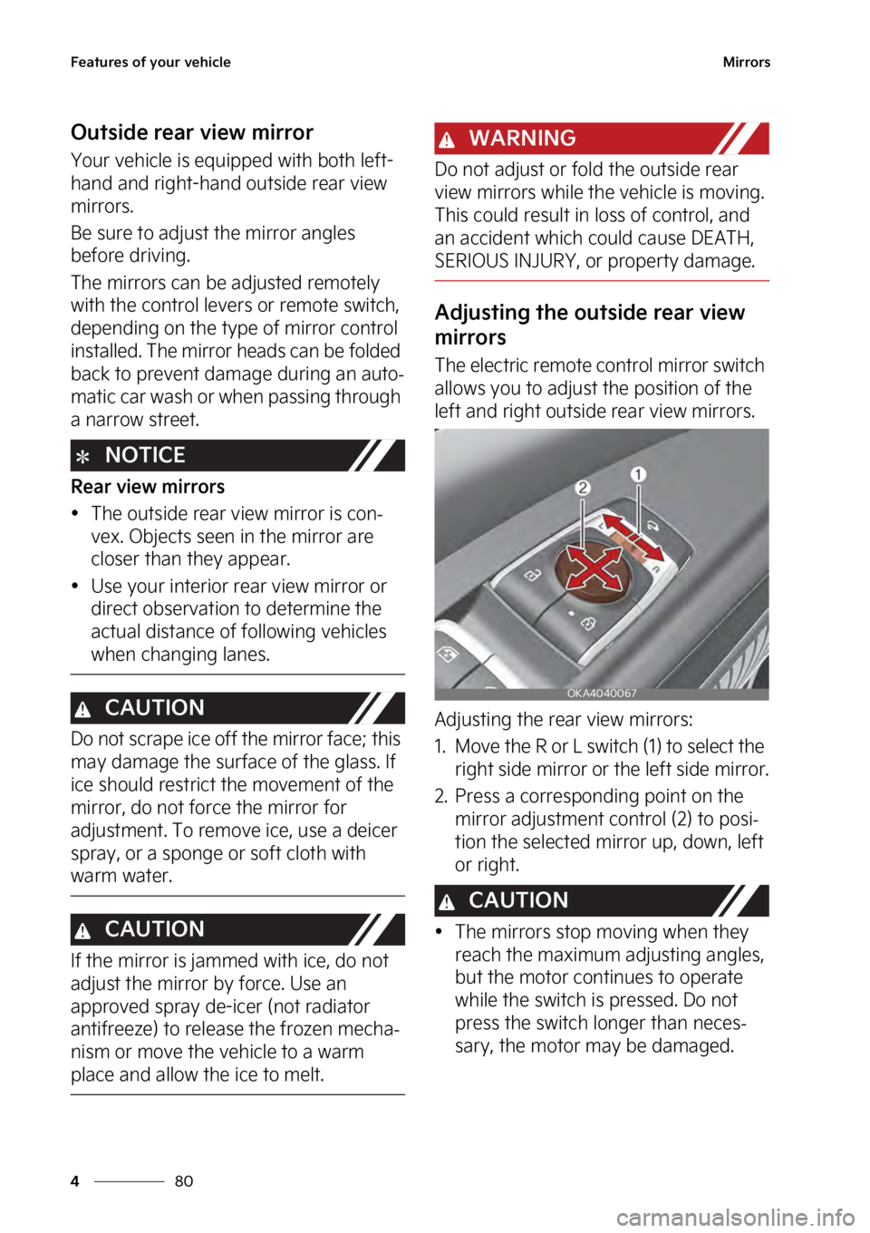 KIA SEDONA 2023  Owners Manual ��F�B�U�V�S�F�T��P�G��Z�P�V�S��W�F�I�J�D�M�F
��
�
�.�J�S�S�P�S�T
�0�V�U�T�J�E�F��S�F�B�S��W�J�F�X��N�J�S�S�P�S
�:�P�V�S��W�F�I�J�D�M�F��J�T��F�R�V�J�Q�Q�F�E��X�J�U�I��C�P�U�I��M�F�G�U�