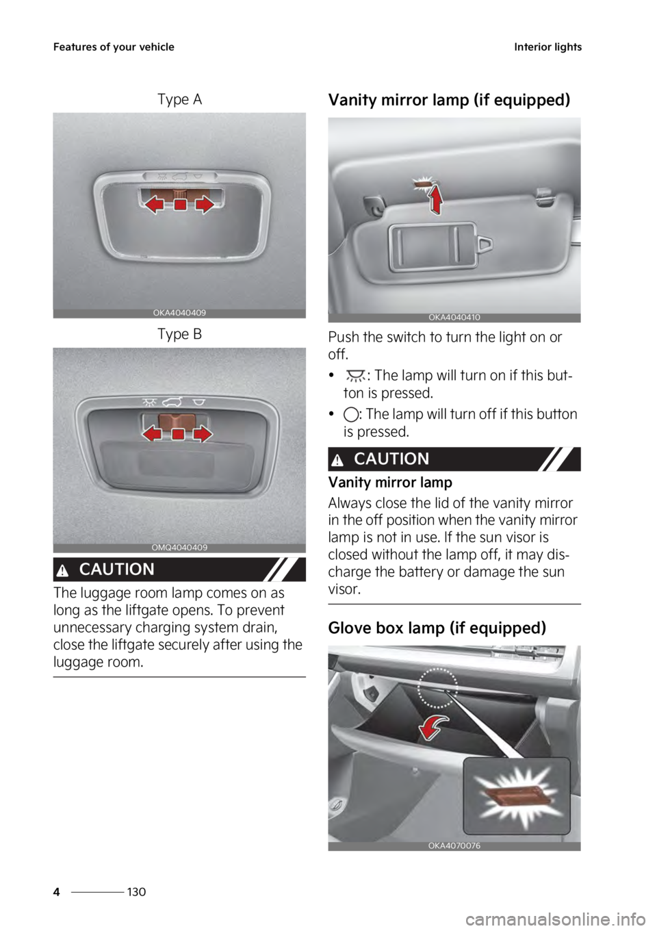 KIA SEDONA 2023  Owners Manual ��F�B�U�V�S�F�T��P�G��Z�P�V�S��W�F�I�J�D�M�F
���
�
�*�O�U�F�S�J�P�S��M�J�H�I�U�T
�5�Z�Q�F��"
�5�Z�Q�F��#
�$�"�6�5�*�0�/
�5�I�F��M�V�H�H�B�H�F��S�P�P�N��M�B�N�Q��D�P�N�F�T��P�O��B�T�
