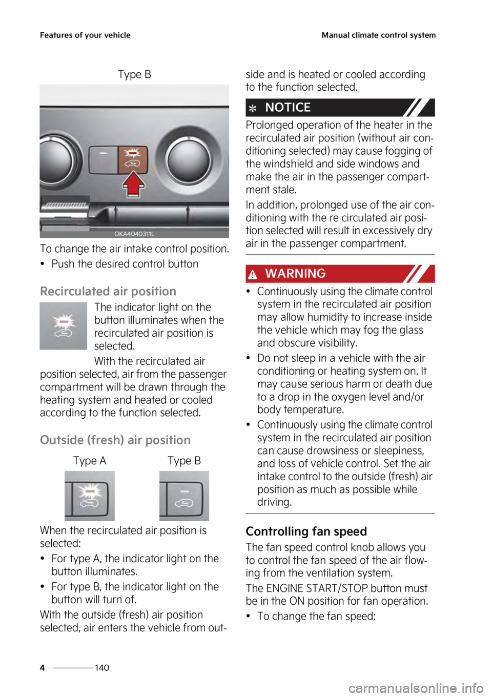 KIA SEDONA 2023  Owners Manual ��F�B�U�V�S�F�T��P�G��Z�P�V�S��W�F�I�J�D�M�F
���
�
�.�B�O�V�B�M��D�M�J�N�B�U�F��D�P�O�U�S�P�M��T�Z�T�U�F�N
�5�Z�Q�F��#
�5�P��D�I�B�O�H�F��U�I�F��B�J�S��J�O�U�B�L�F��D�P�O�U�S�P�M��Q�