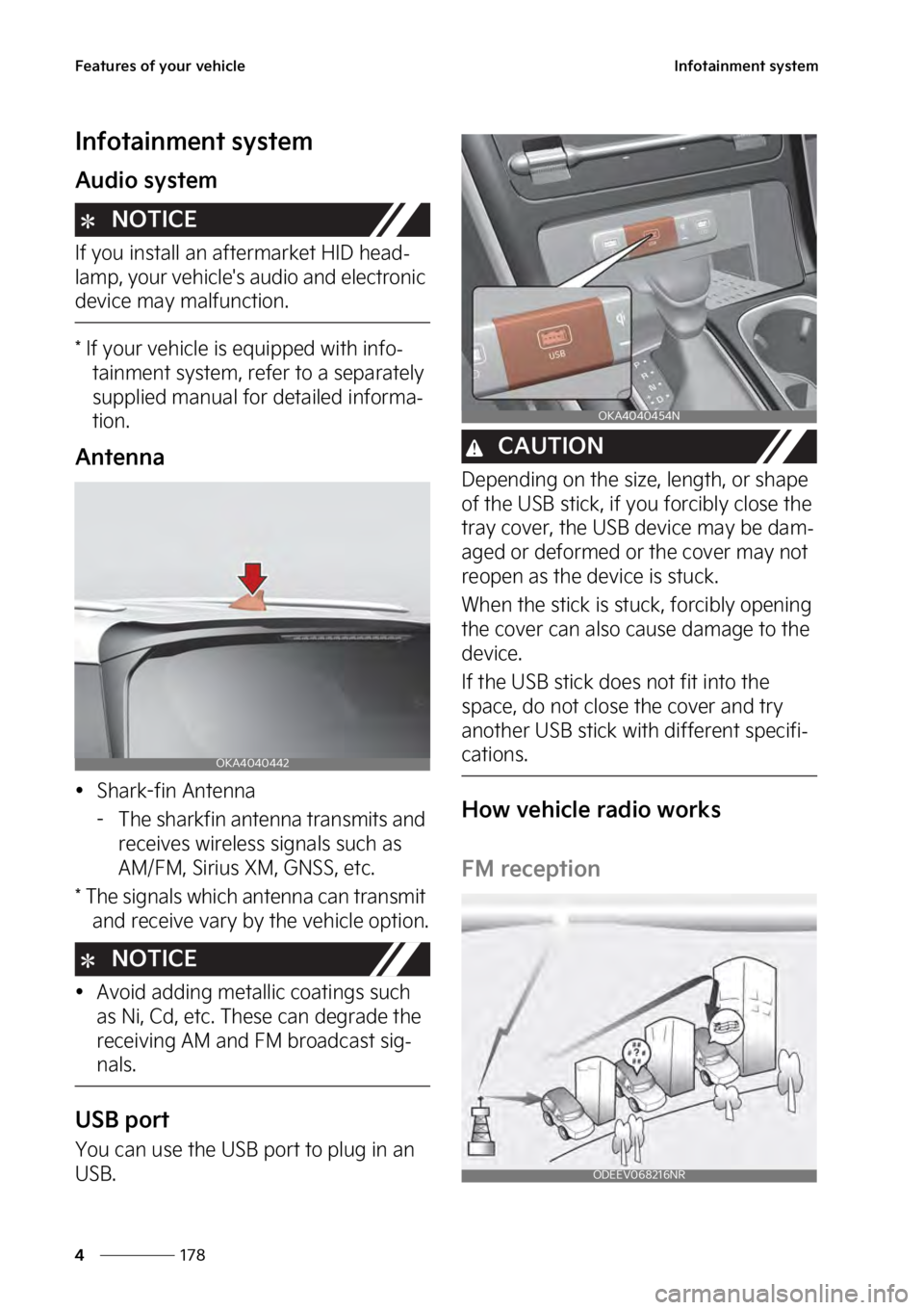 KIA SEDONA 2023  Owners Manual ��F�B�U�V�S�F�T��P�G��Z�P�V�S��W�F�I�J�D�M�F
���
�
�*�O�G�P�U�B�J�O�N�F�O�U��T�Z�T�U�F�N
�*�O�G�P�U�B�J�O�N�F�O�U��T�Z�T�U�F�N
�"�V�E�J�P��T�Z�T�U�F�N
�/�0�5�*�$�&
�*�G��Z�P�V��J�O�T�U�B�