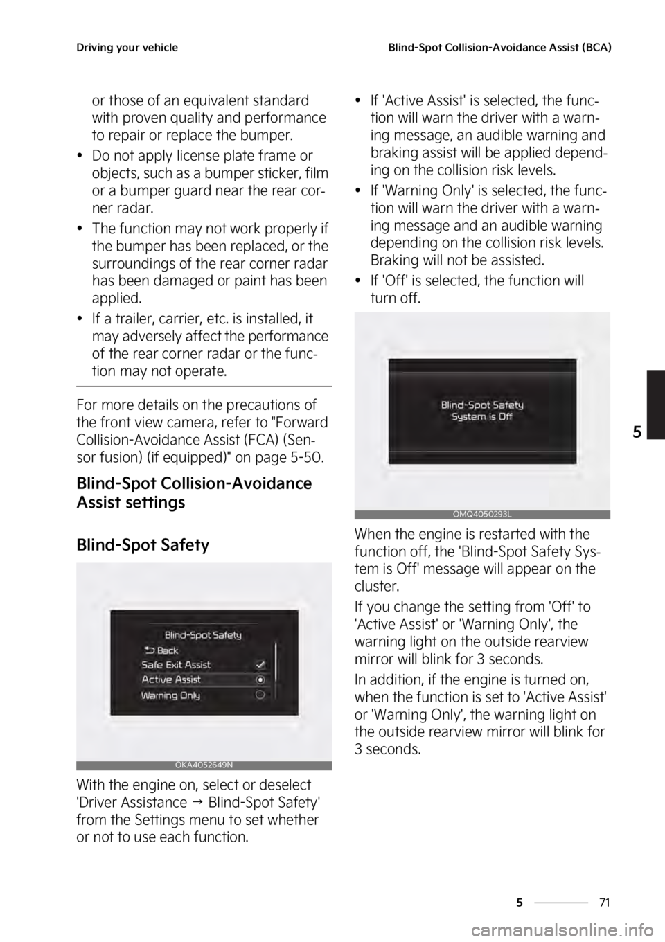KIA SEDONA 2023  Owners Manual ��
�
�
�%�S�J�W�J�O�H��Z�P�V�S��W�F�I�J�D�M�F�#�M�J�O�E��4�Q�P�U��$�P�M�M�J�T�J�P�O��"�W�P�J�E�B�O�D�F��"�T�T�J�T�U��	�#�$�"�

�P�S��U�I�P�T�F��P�G��B�O��F�R�V�J�W�B�M�F�O�U��T�U�B�O�E