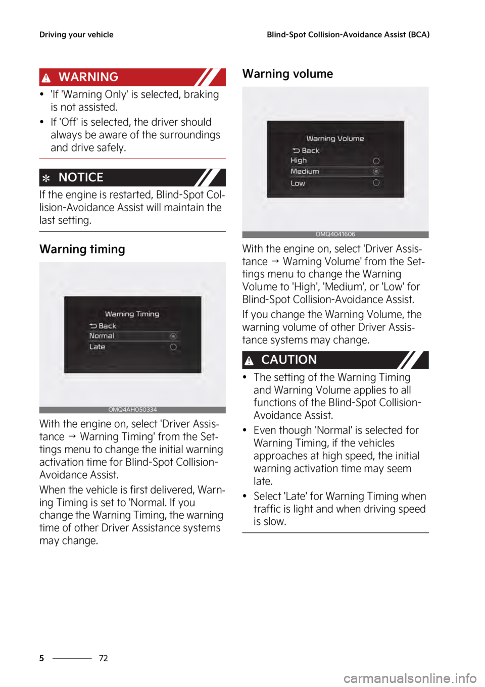 KIA SEDONA 2023  Owners Manual �%�S�J�W�J�O�H��Z�P�V�S��W�F�I�J�D�M�F
��
�
�#�M�J�O�E��4�Q�P�U��$�P�M�M�J�T�J�P�O��"�W�P�J�E�B�O�D�F��"�T�T�J�T�U��	�#�$�"�

�8�"�3�/�*�/�(

