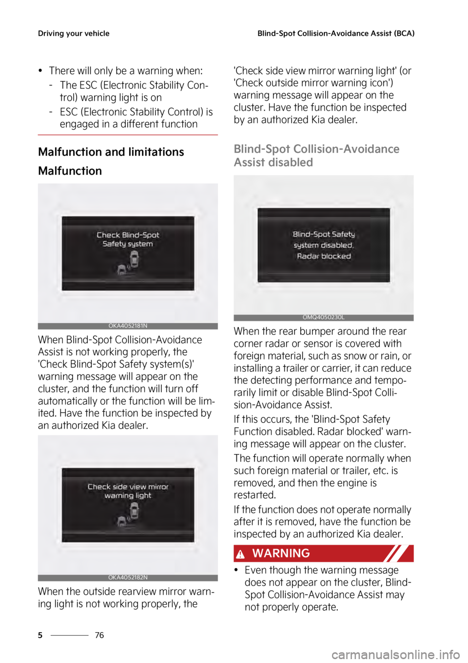 KIA SEDONA 2023  Owners Manual �%�S�J�W�J�O�H��Z�P�V�S��W�F�I�J�D�M�F
��
�
�#�M�J�O�E��4�Q�P�U��$�P�M�M�J�T�J�P�O��"�W�P�J�E�B�O�D�F��"�T�T�J�T�U��	�#�$�"�


