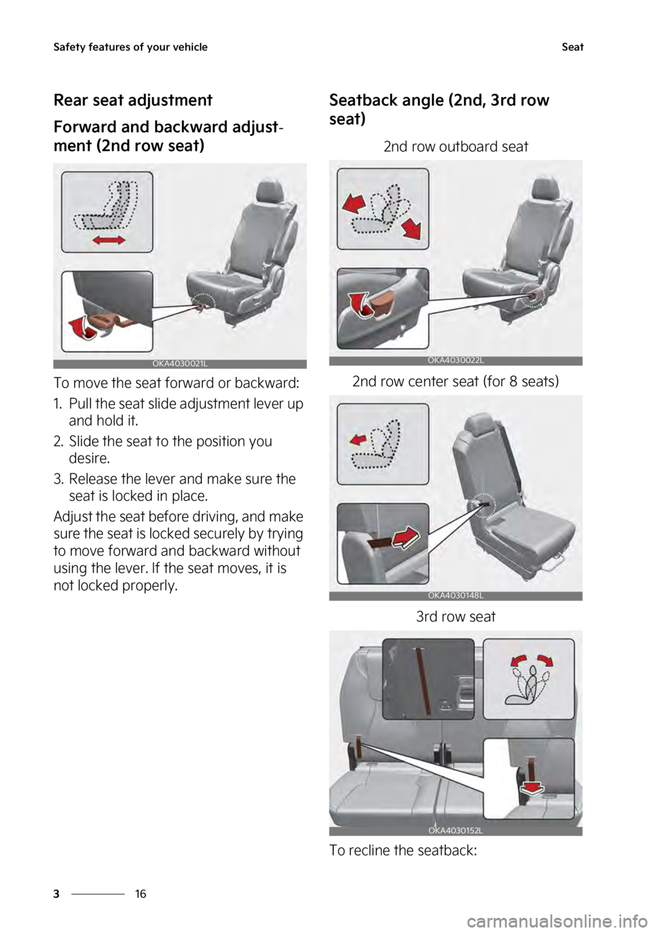 KIA SEDONA 2023 Owners Guide �4�B�G�F�U�Z��G�F�B�U�V�S�F�T��P�G��Z�P�V�S��W�F�I�J�D�M�F
��
�
�4�F�B�U
�3�F�B�S��T�F�B�U��B�E�K�V�T�U�N�F�O�U
��P�S�X�B�S�E��B�O�E��C�B�D�L�X�B�S�E��B�E�K�V�T�U
-
�N�F�O�U��	��O�E��S