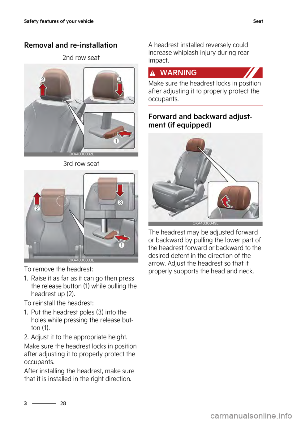 KIA SEDONA 2023 Service Manual �4�B�G�F�U�Z��G�F�B�U�V�S�F�T��P�G��Z�P�V�S��W�F�I�J�D�M�F
��
�
�4�F�B�U
�3�F�N�P�W�B�M��B�O�E��S�F��J�O�T�U�B�M�M�B�U�J�P�O
��O�E��S�P�X��T�F�B�U
��S�E��S�P�X��T�F�B�U
�5�P��S�F�N�P�