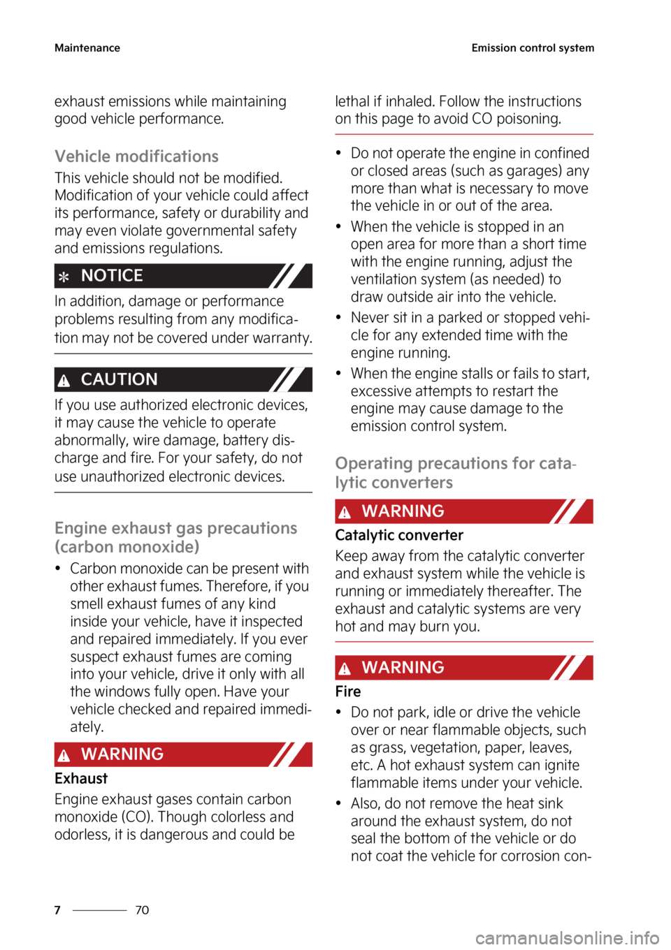 KIA SEDONA 2023  Owners Manual �.�B�J�O�U�F�O�B�O�D�F
��
�
�&�N�J�T�T�J�P�O��D�P�O�U�S�P�M��T�Z�T�U�F�N
�F�Y�I�B�V�T�U��F�N�J�T�T�J�P�O�T��X�I�J�M�F��N�B�J�O�U�B�J�O�J�O�H�
�H�P�P�E��W�F�I�J�D�M�F��Q�F�S�G�P�S�N�B�O�D�F�