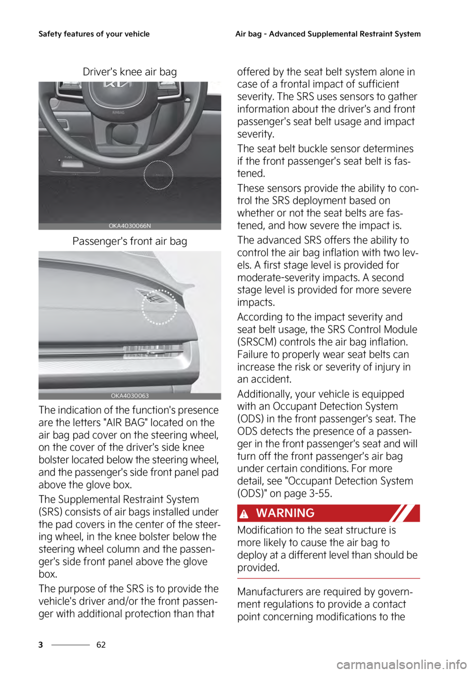 KIA SEDONA 2023 Manual Online �4�B�G�F�U�Z��G�F�B�U�V�S�F�T��P�G��Z�P�V�S��W�F�I�J�D�M�F
��
�
�"�J�S��C�B�H����"�E�W�B�O�D�F�E��4�V�Q�Q�M�F�N�F�O�U�B�M��3�F�T�U�S�B�J�O�U��4�Z�T�U�F�N
�%�S�J�W�F�S��T��L�O�F�F��B�J