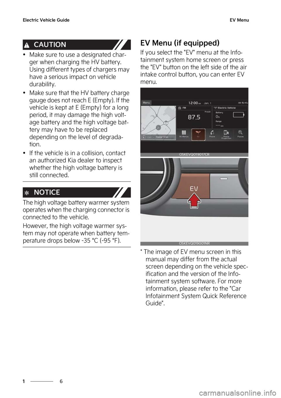 KIA SOUL EV 2023 User Guide �&�M�F�D�U�S�J�D��7�F�I�J�D�M�F��(�V�J�E�F
�
�
�&�7��.�F�O�V
�$�"�6�5�*�0�/
