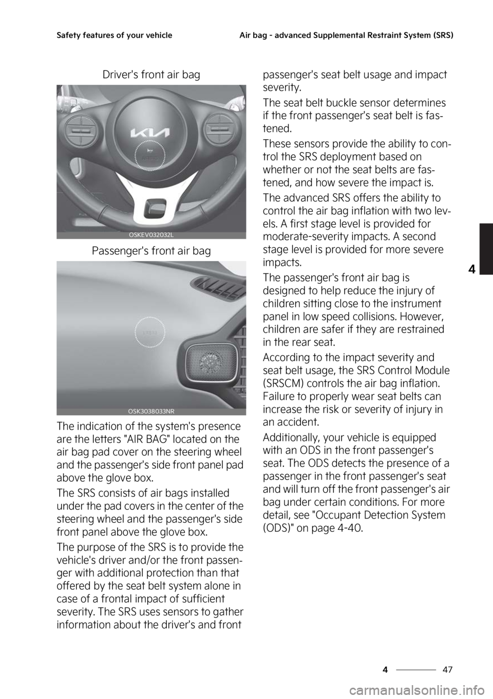 KIA SOUL EV 2023  Owners Manual ��
�
�
�4�B�G�F�U�Z��G�F�B�U�V�S�F�T��P�G��Z�P�V�S��W�F�I�J�D�M�F�"�J�S��C�B�H����B�E�W�B�O�D�F�E��4�V�Q�Q�M�F�N�F�O�U�B�M��3�F�T�U�S�B�J�O�U��4�Z�T�U�F�N��	�4�3�4�

�%�S�J�W�F�S��T�