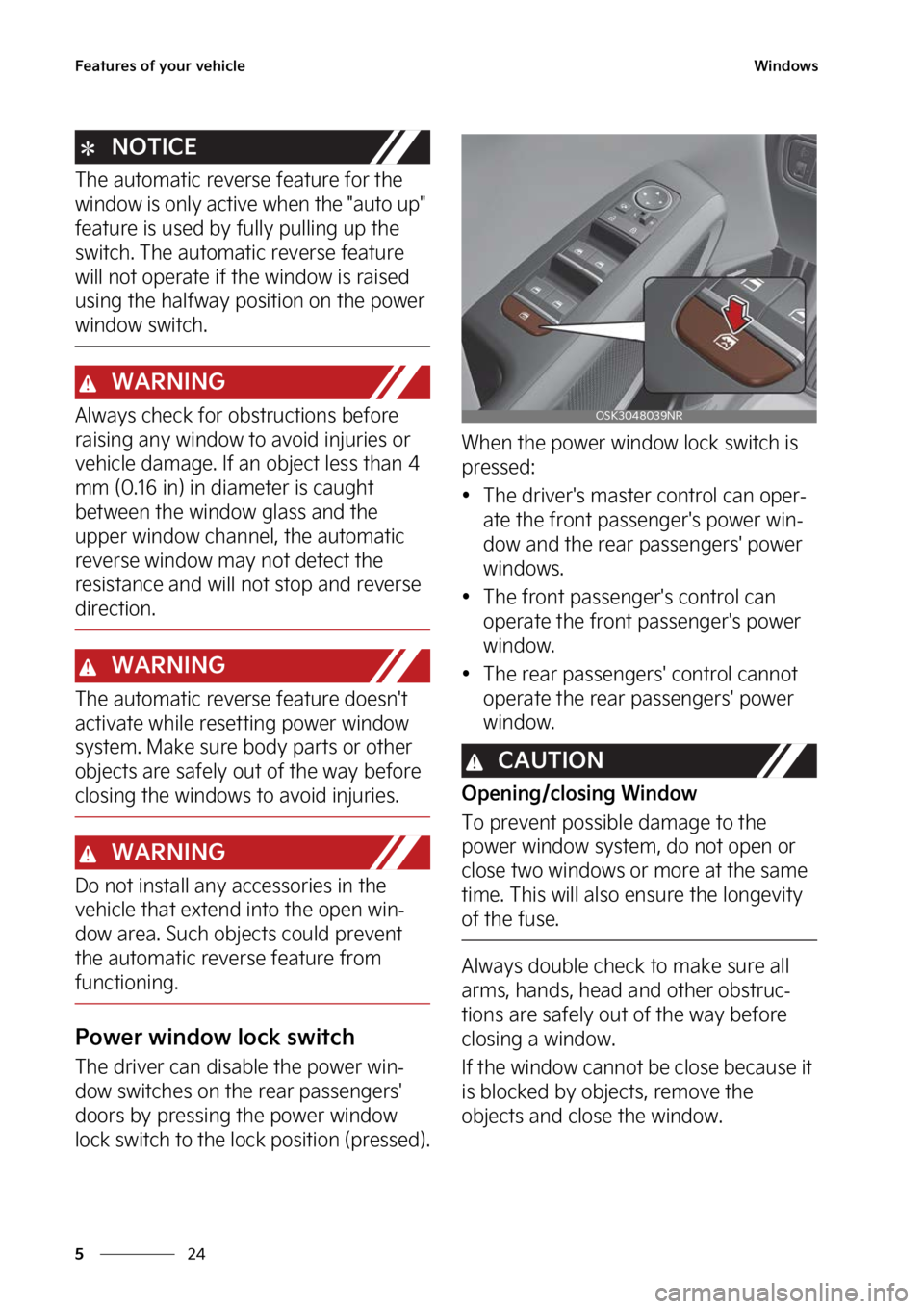 KIA SOUL EV 2023  Owners Manual ��F�B�U�V�S�F�T��P�G��Z�P�V�S��W�F�I�J�D�M�F
��
�
�8�J�O�E�P�X�T
�/�0�5�*�$�&
�5�I�F��B�V�U�P�N�B�U�J�D��S�F�W�F�S�T�F��G�F�B�U�V�S�F��G�P�S��U�I�F�
�X�J�O�E�P�X��J�T��P�O�M�Z��B�D�U�J