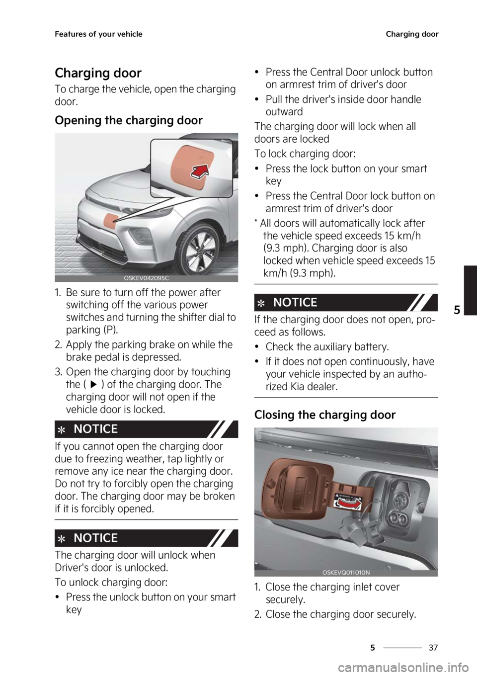 KIA SOUL EV 2023  Owners Manual ��
�
�
��F�B�U�V�S�F�T��P�G��Z�P�V�S��W�F�I�J�D�M�F�$�I�B�S�H�J�O�H��E�P�P�S
�$�I�B�S�H�J�O�H��E�P�P�S
�5�P��D�I�B�S�H�F��U�I�F��W�F�I�J�D�M�F�
��P�Q�F�O��U�I�F��D�I�B�S�H�J�O�H�
�E�P