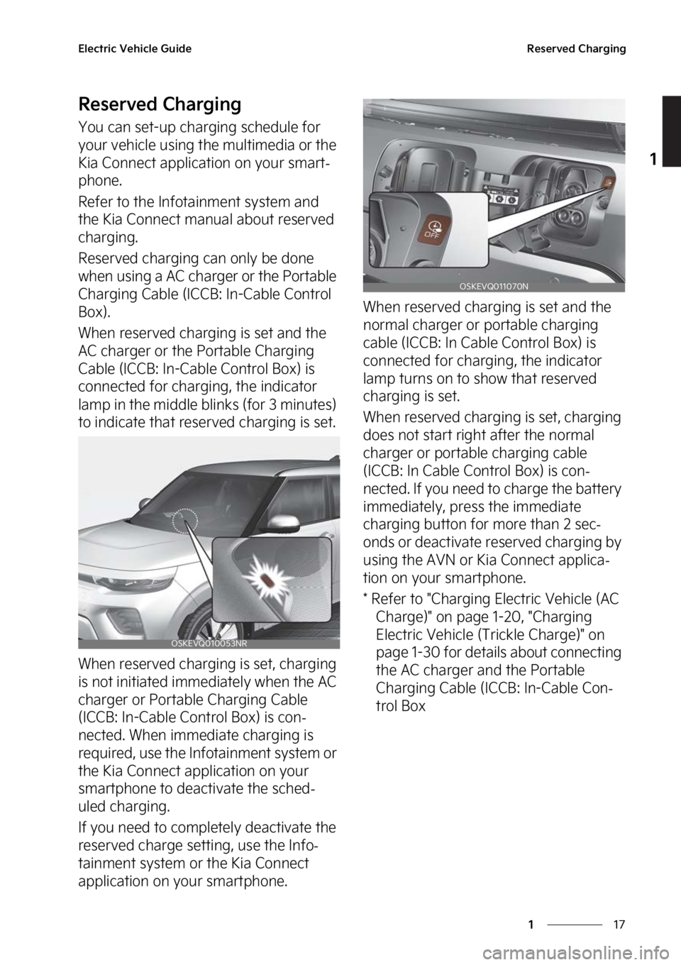 KIA SOUL EV 2023 Owners Manual ��
�
�
�&�M�F�D�U�S�J�D��7�F�I�J�D�M�F��(�V�J�E�F�3�F�T�F�S�W�F�E��$�I�B�S�H�J�O�H
�3�F�T�F�S�W�F�E��$�I�B�S�H�J�O�H
�:�P�V��D�B�O��T�F�U��V�Q��D�I�B�S�H�J�O�H��T�D�I�F�E�V�M�F��G�P�S�
