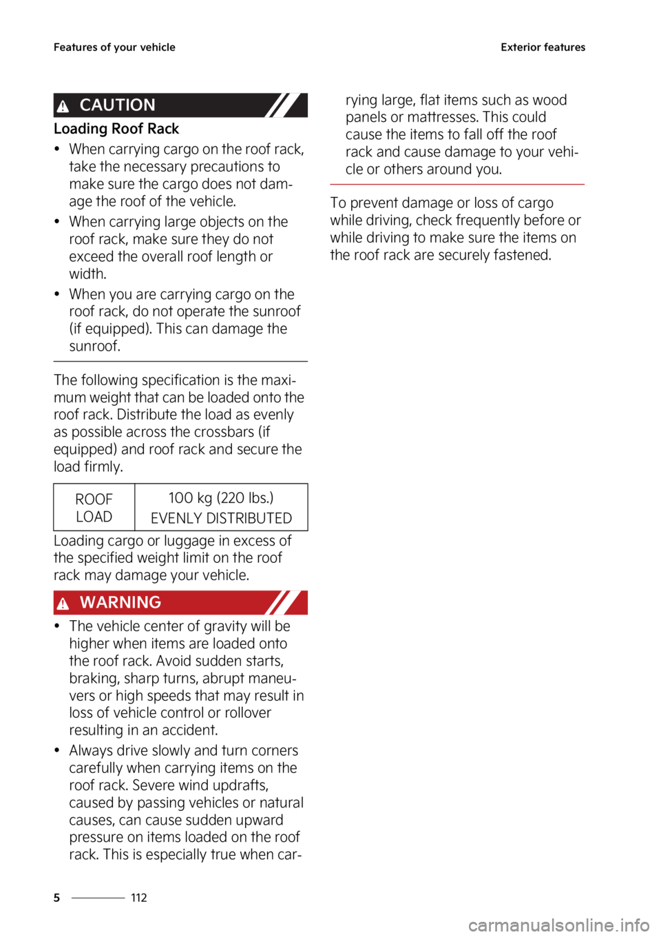 KIA SOUL EV 2023  Owners Manual ��F�B�U�V�S�F�T��P�G��Z�P�V�S��W�F�I�J�D�M�F
���
�
�&�Y�U�F�S�J�P�S��G�F�B�U�V�S�F�T
�$�"�6�5�*�0�/
�-�P�B�E�J�O�H��3�P�P�G��3�B�D�L
