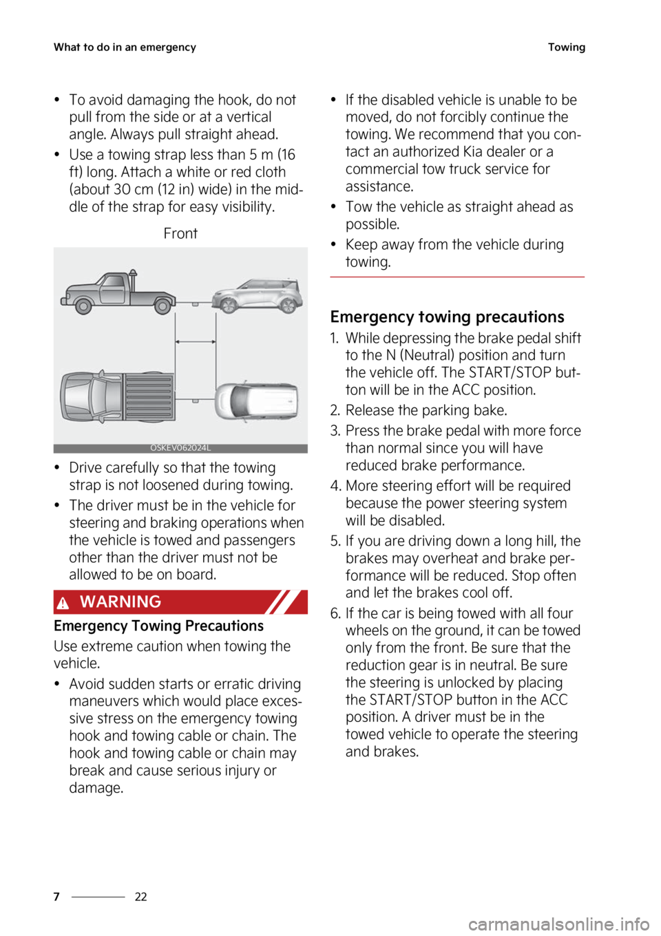 KIA SOUL EV 2023  Owners Manual �8�I�B�U��U�P��E�P��J�O��B�O��F�N�F�S�H�F�O�D�Z
��
�
�5�P�X�J�O�H
