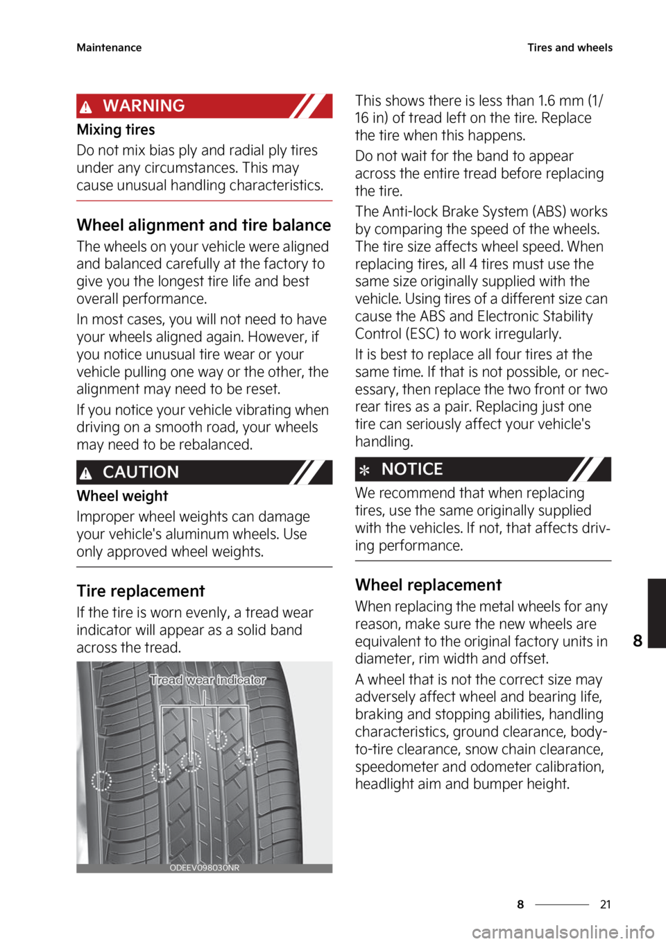 KIA SOUL EV 2023  Owners Manual ��
�
�
�.�B�J�O�U�F�O�B�O�D�F�5�J�S�F�T��B�O�E��X�I�F�F�M�T
�8�"�3�/�*�/�(
�.�J�Y�J�O�H��U�J�S�F�T
�%�P��O�P�U��N�J�Y��C�J�B�T��Q�M�Z��B�O�E��S�B�E�J�B�M��Q�M�Z��U�J�S�F�T�
�V�O�E�F�S�