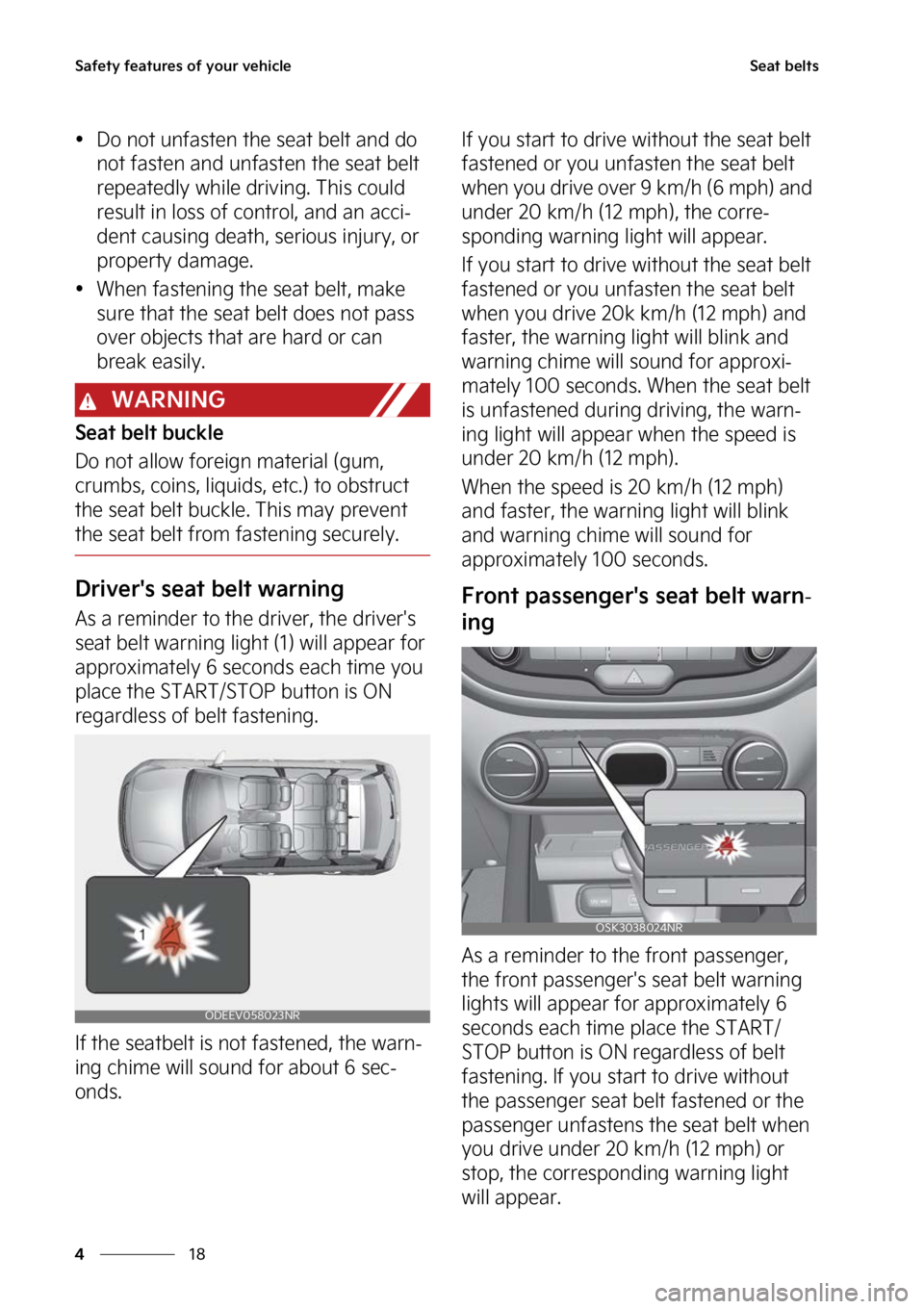 KIA SOUL EV 2023  Owners Manual �4�B�G�F�U�Z��G�F�B�U�V�S�F�T��P�G��Z�P�V�S��W�F�I�J�D�M�F
��
�
�4�F�B�U��C�F�M�U�T
