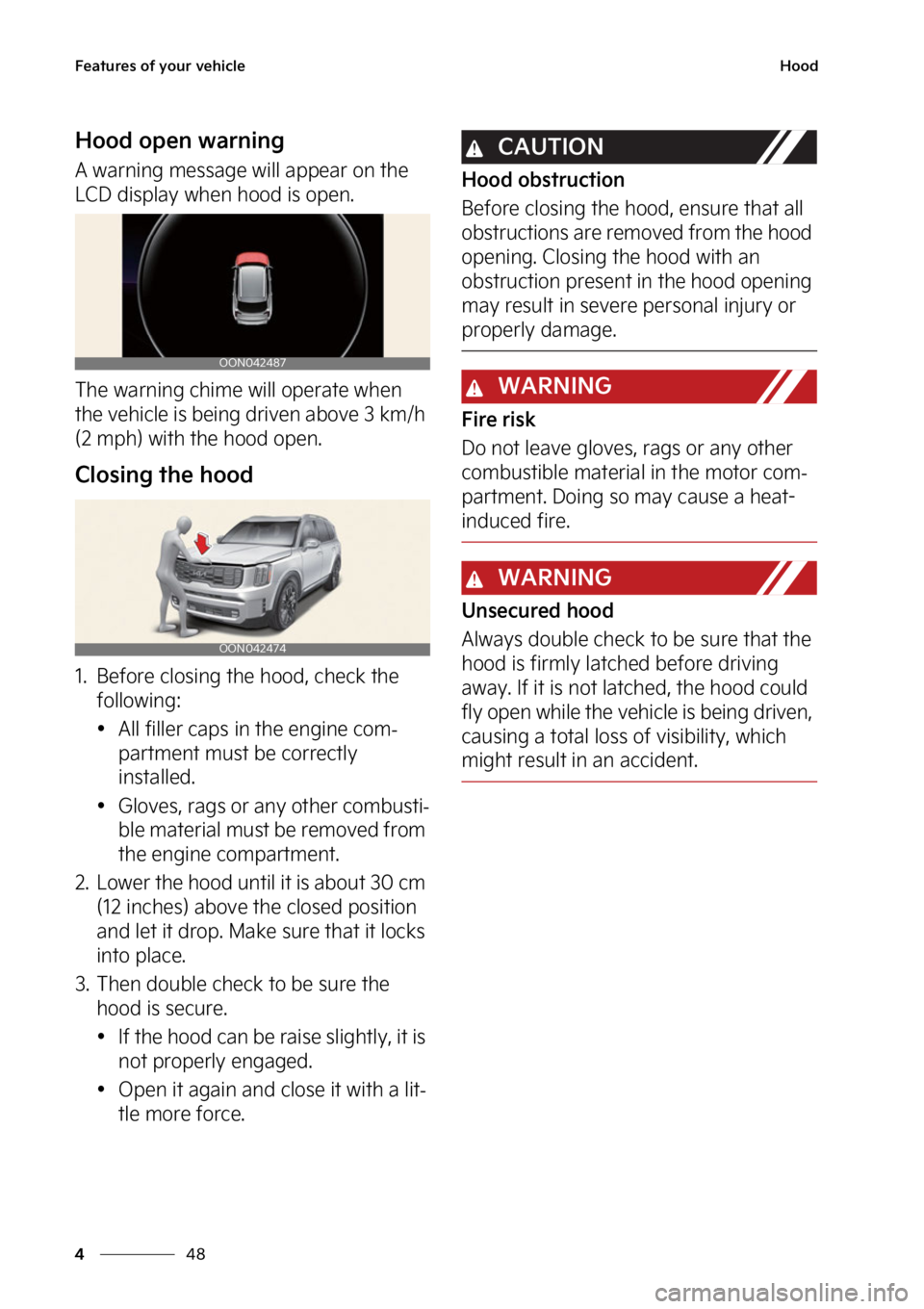KIA TELLURIDE 2023  Owners Manual ��F�B�U�V�S�F�T��P�G��Z�P�V�S��W�F�I�J�D�M�F
��
�
�)�P�P�E
�)�P�P�E��P�Q�F�O��X�B�S�O�J�O�H
�"��X�B�S�O�J�O�H��N�F�T�T�B�H�F��X�J�M�M��B�Q�Q�F�B�S��P�O��U�I�F�
�-�$�%��E�J�T�Q�M�B�Z�
