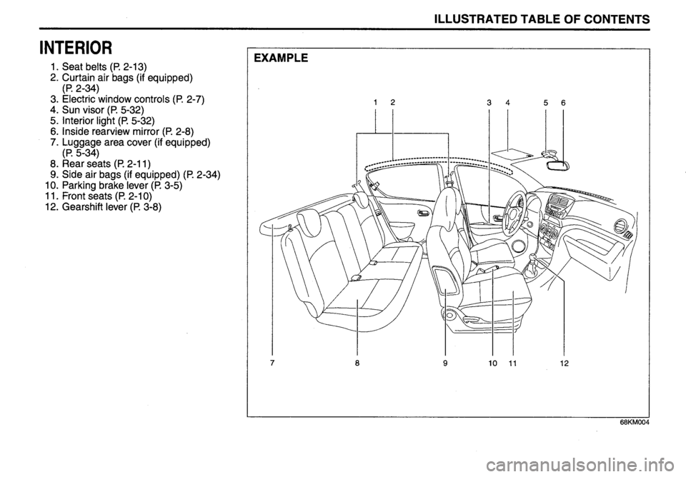 SUZUKI ALTO 2011 User Guide 