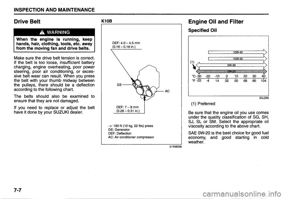 SUZUKI ALTO 2010 Owners Manual SUZUKI ALTO 2010 Owners Manual