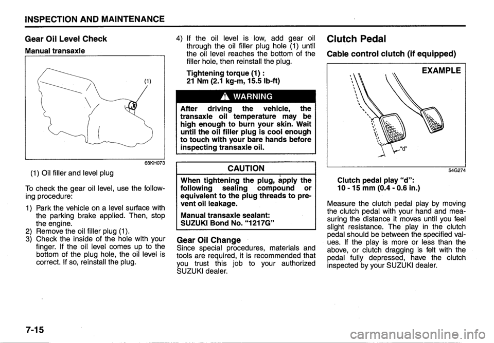 SUZUKI ALTO 2010  Owners Manual 