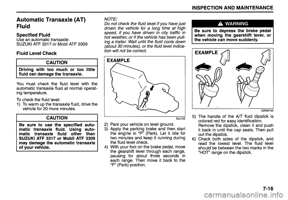 SUZUKI ALTO 2010  Owners Manual 