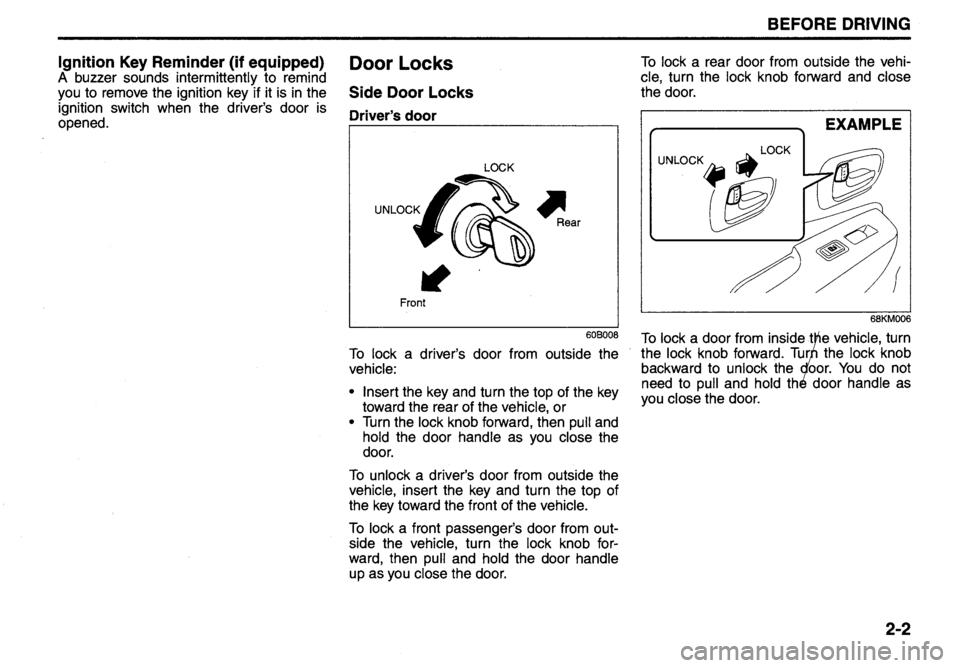 SUZUKI ALTO 2010 User Guide SUZUKI ALTO 2010 User Guide
