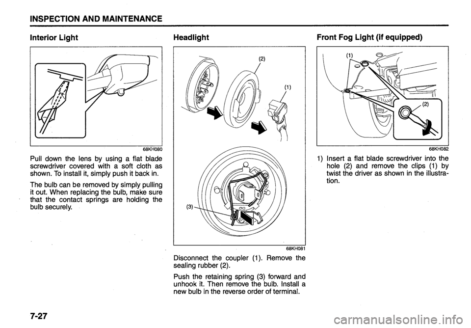 SUZUKI ALTO 2010  Owners Manual 