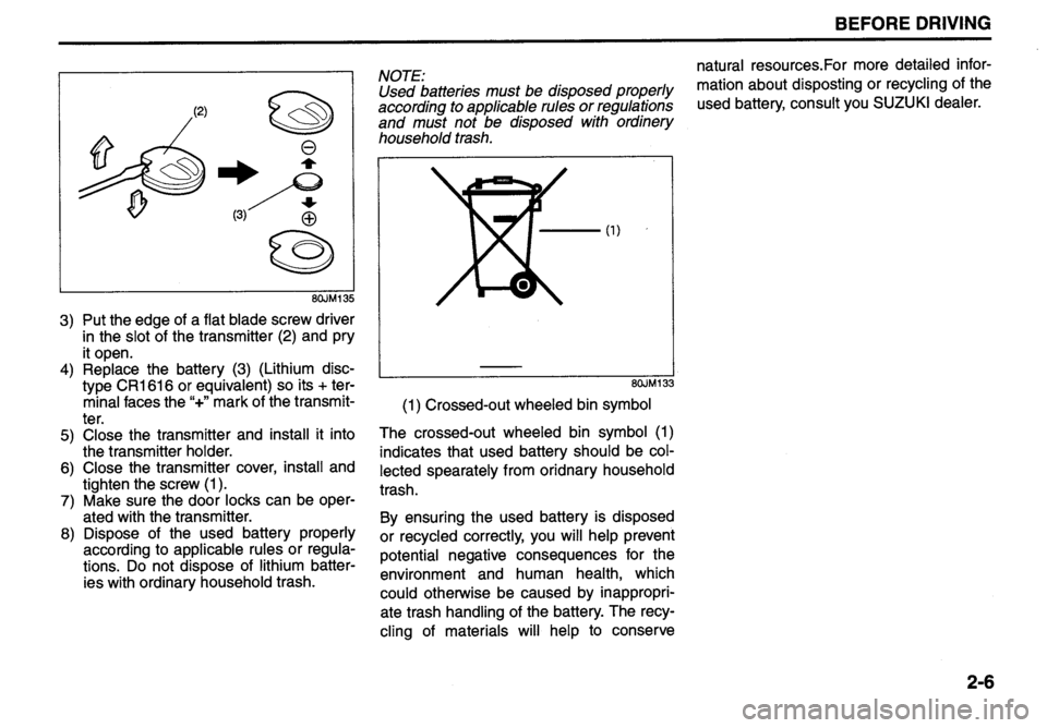 SUZUKI ALTO 2010 Owners Manual 