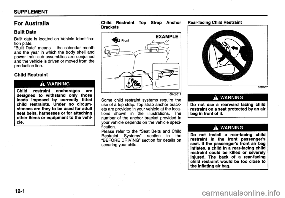 SUZUKI ALTO 2010 Owners Manual SUZUKI ALTO 2010 Owners Manual