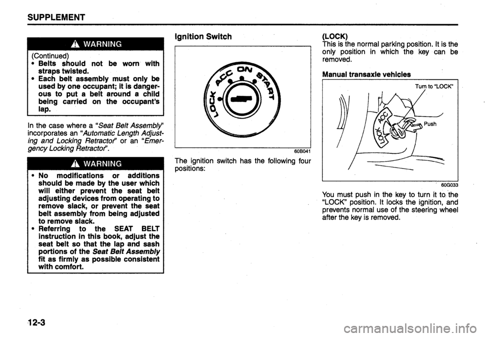 SUZUKI ALTO 2010 Owners Manual SUZUKI ALTO 2010 Owners Manual