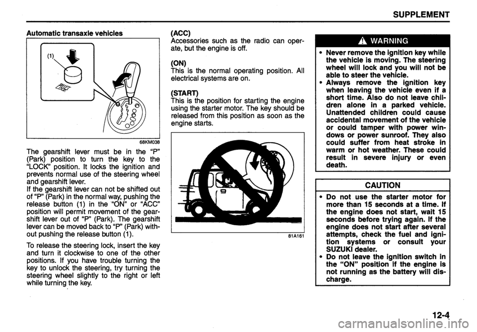 SUZUKI ALTO 2010 Owners Manual SUZUKI ALTO 2010 Owners Manual