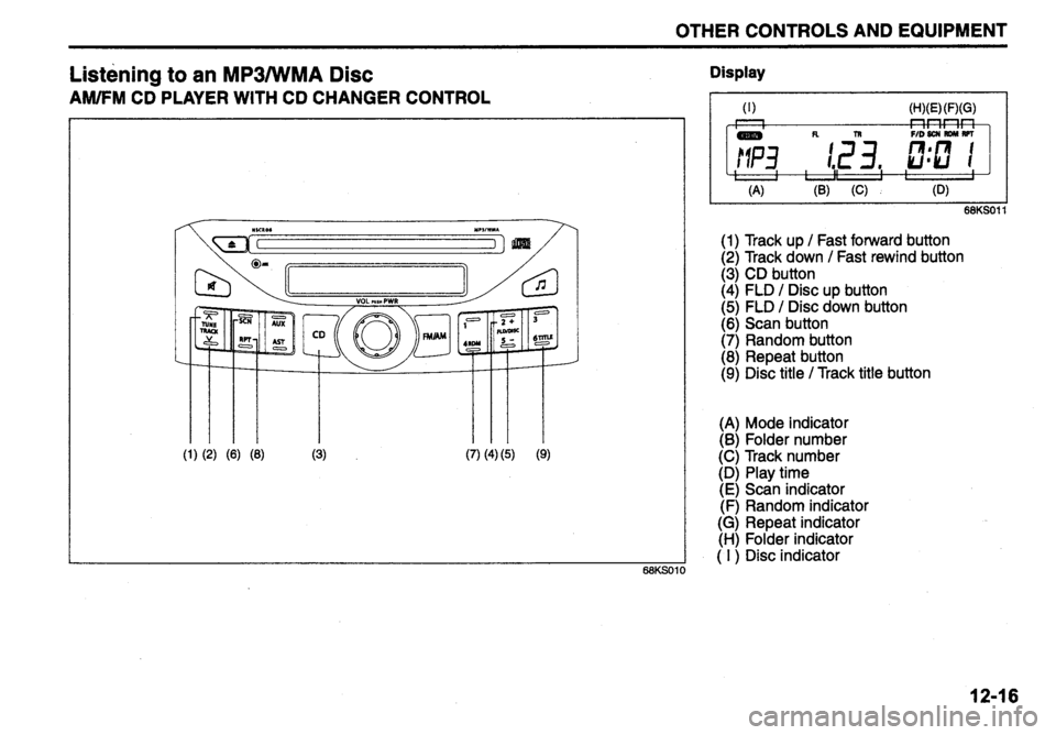SUZUKI ALTO 2010  Owners Manual 