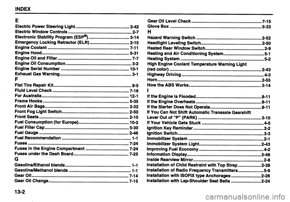 SUZUKI ALTO 2011  Owners Manual 