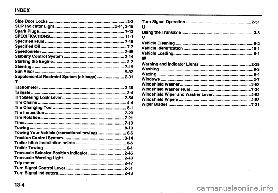 SUZUKI ALTO 2010  Owners Manual 