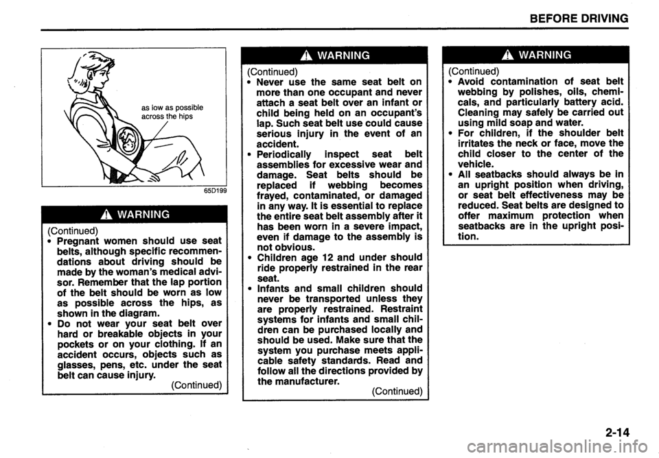 SUZUKI ALTO 2010 Owners Manual 