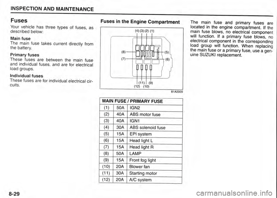 SUZUKI JIMNY 2008 Owners Manual SUZUKI JIMNY 2008 Owners Manual