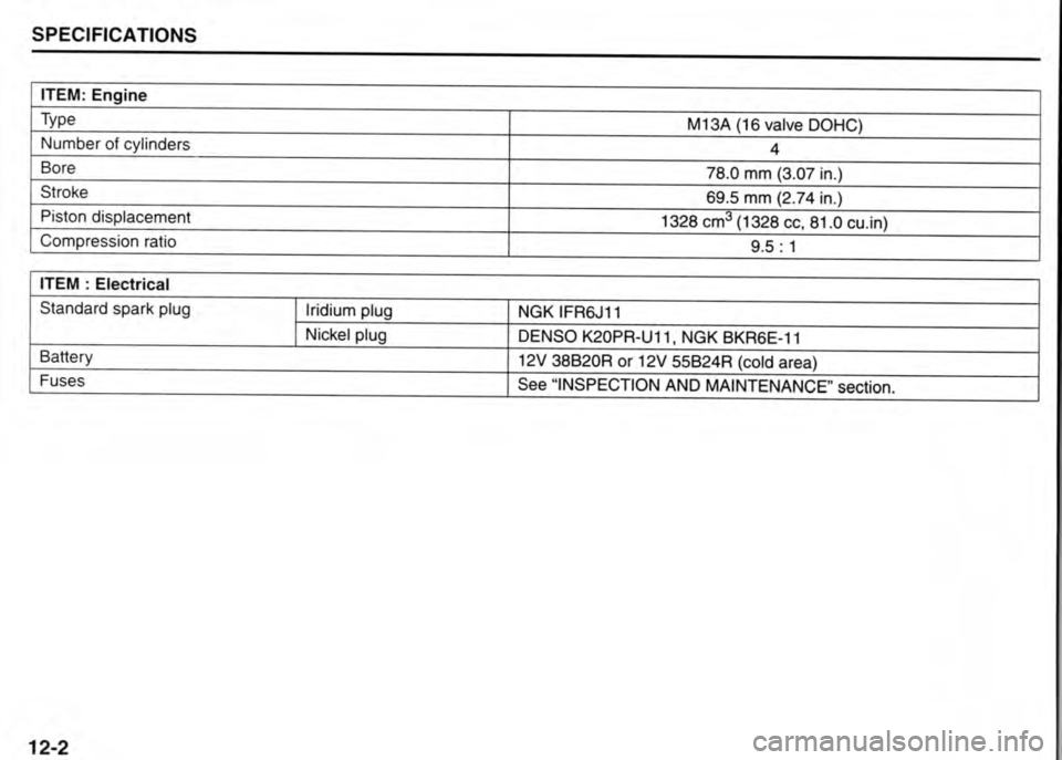 SUZUKI JIMNY 2007 Owners Manual SUZUKI JIMNY 2007 Owners Manual