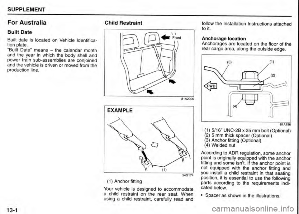 SUZUKI JIMNY 2007 Owners Manual SUZUKI JIMNY 2007 Owners Manual