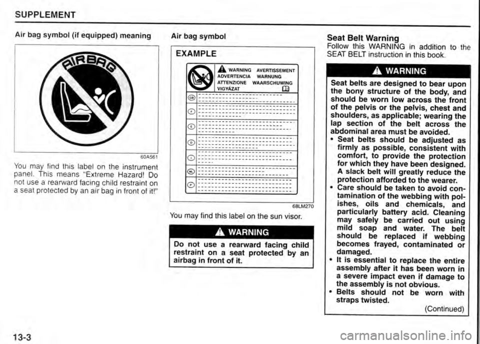 SUZUKI JIMNY 2007 Owners Manual SUZUKI JIMNY 2007 Owners Manual