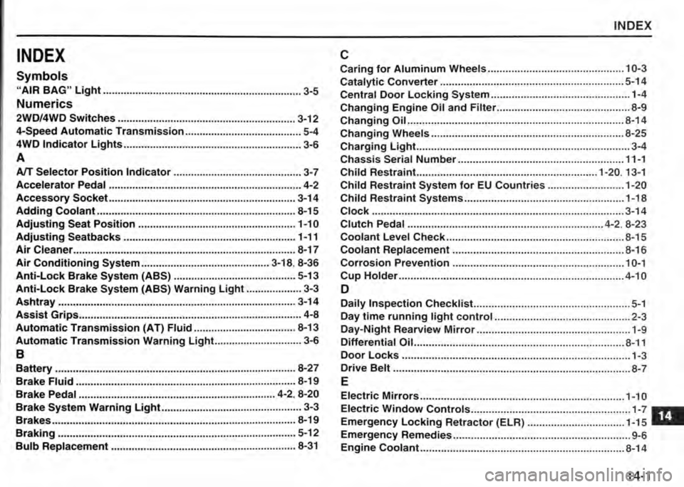 SUZUKI JIMNY 2007 Owners Manual SUZUKI JIMNY 2007 Owners Manual
