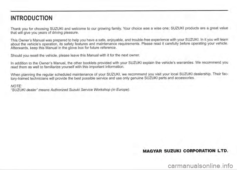 SUZUKI SWIFT 2021  Owners Manual 