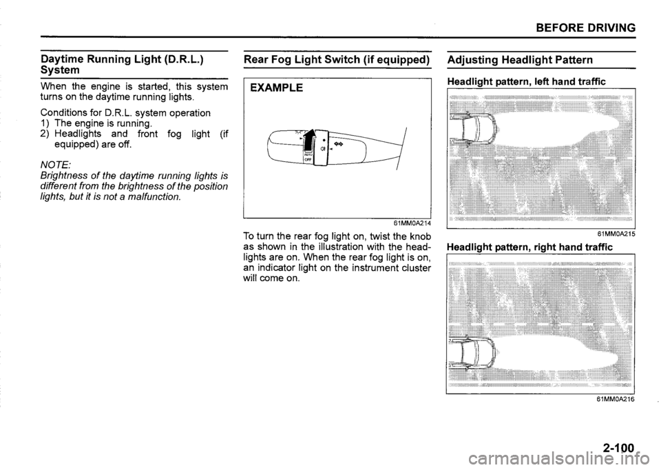 SUZUKI SX4 2020 Owners Manual SUZUKI SX4 2020 Owners Manual