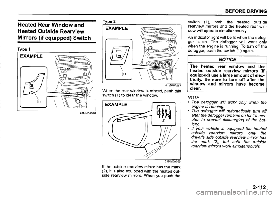 SUZUKI SX4 2020 Owners Manual SUZUKI SX4 2020 Owners Manual