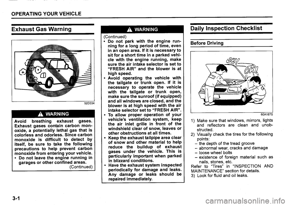 SUZUKI SX4 2020 Owners Manual SUZUKI SX4 2020 Owners Manual