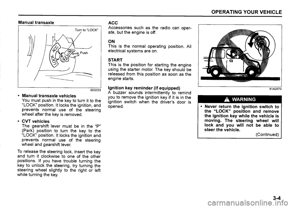 SUZUKI SX4 2020 Owners Manual SUZUKI SX4 2020 Owners Manual