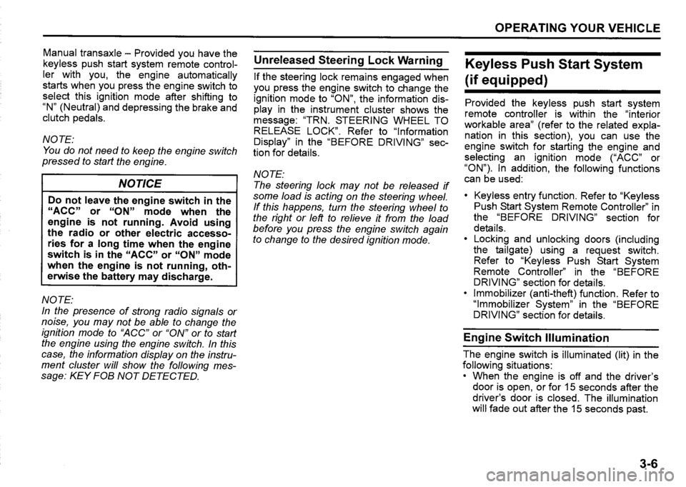 SUZUKI SX4 2020 Owners Manual SUZUKI SX4 2020 Owners Manual