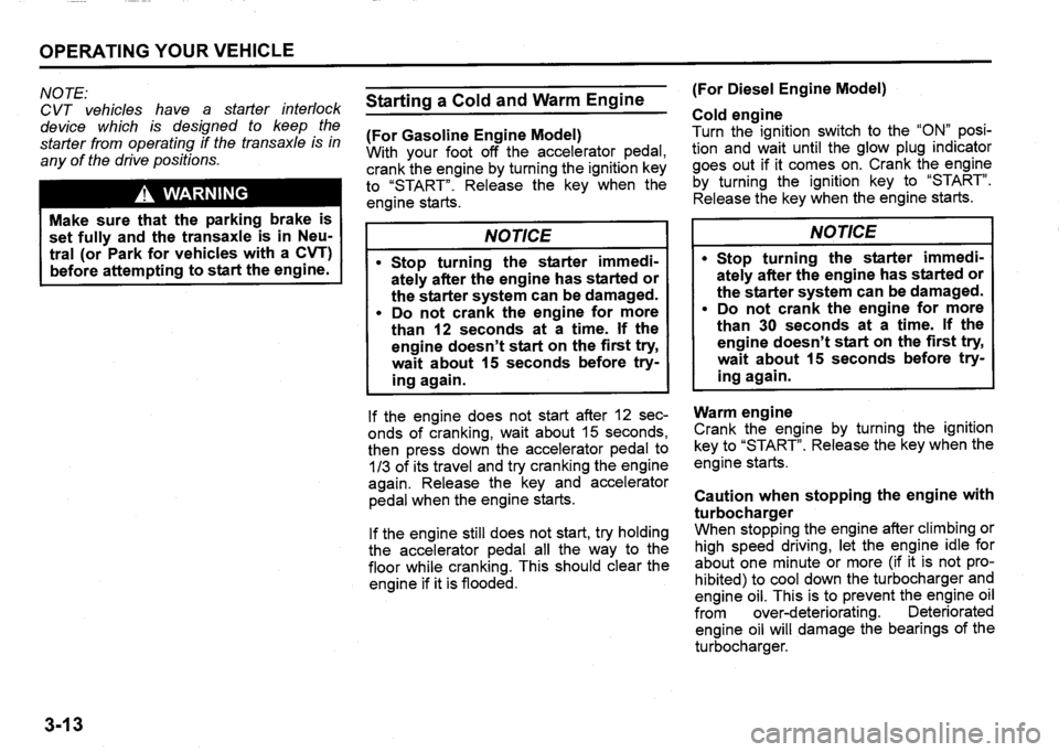 SUZUKI SX4 2020 Owners Manual SUZUKI SX4 2020 Owners Manual