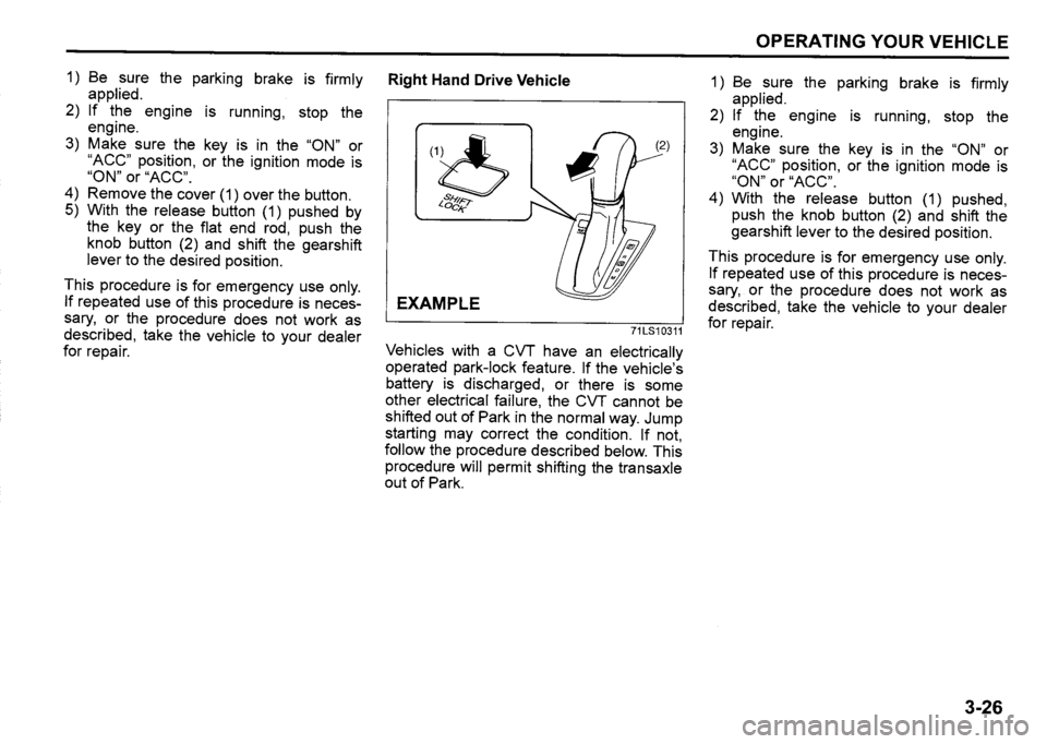 SUZUKI SX4 2020 Owners Manual SUZUKI SX4 2020 Owners Manual